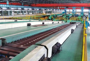 High speed cold rolled ribbed steel coil production line